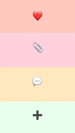 ❤️📎💬➕누가 가장 많을까?
