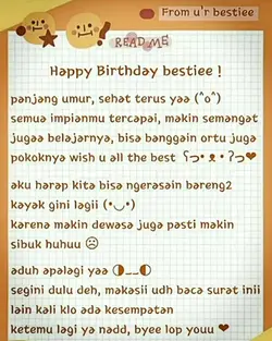 for u'r bestie