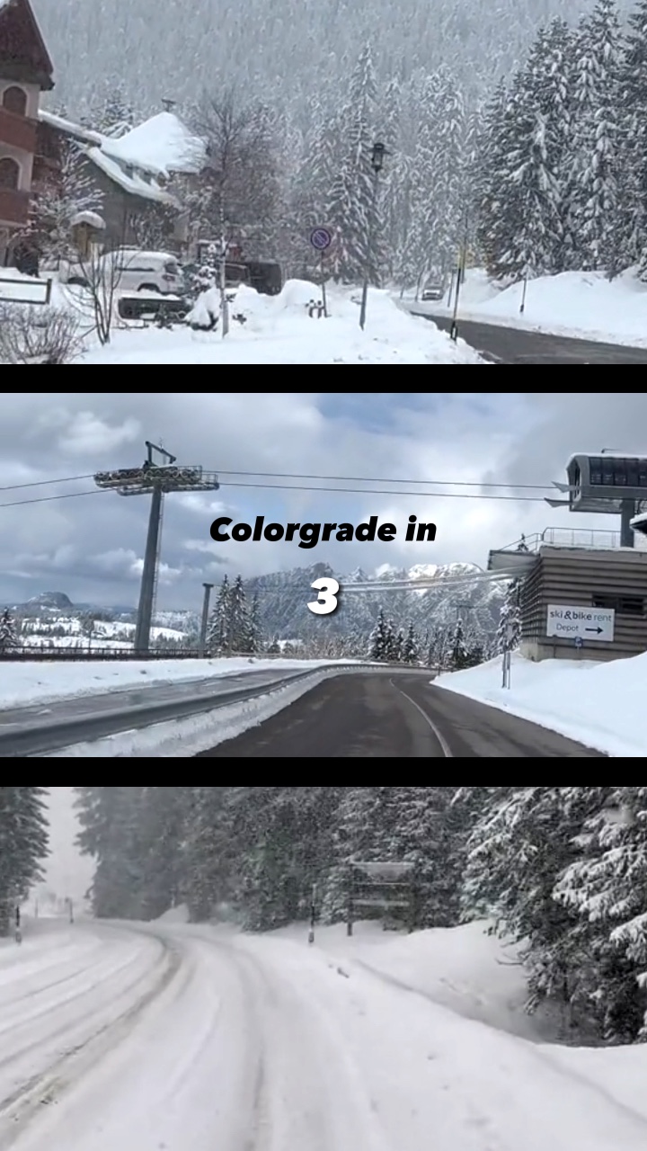 Colorgrade en 3s