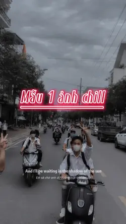Mẫu 1 ảnh chill+màu