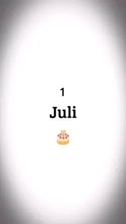 HBD 1 Juli 2022