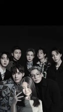 foto bareng BTS