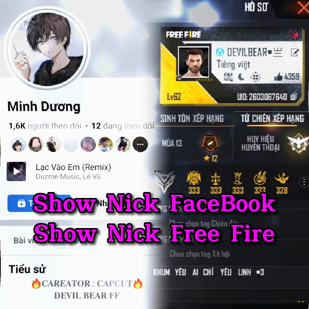 Muéstrale a Nick FB y FF