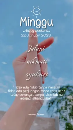 MINGGU STORY