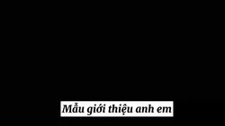 Mẫu giới thiệu 2 ng