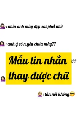 Mẫu tin nhắn