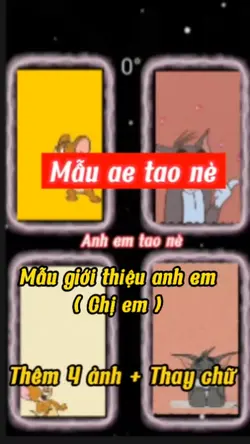 Mẫu giới thiệu ae