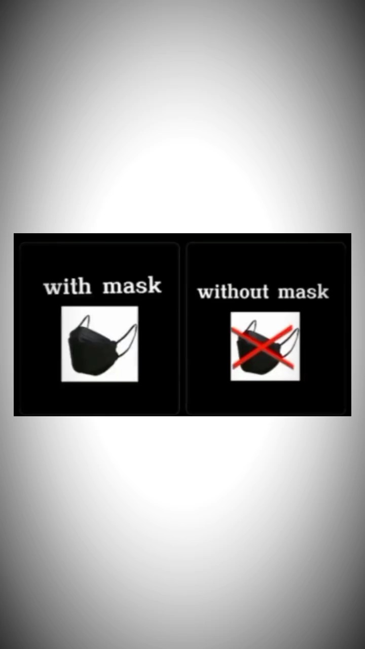 mask on/off
