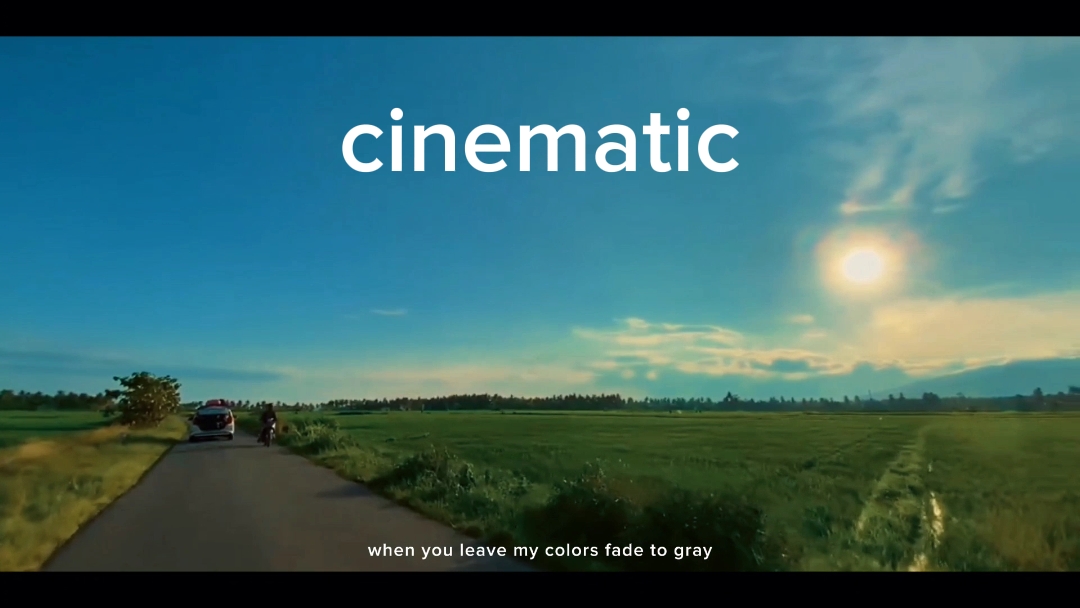 Cinematic na lirik