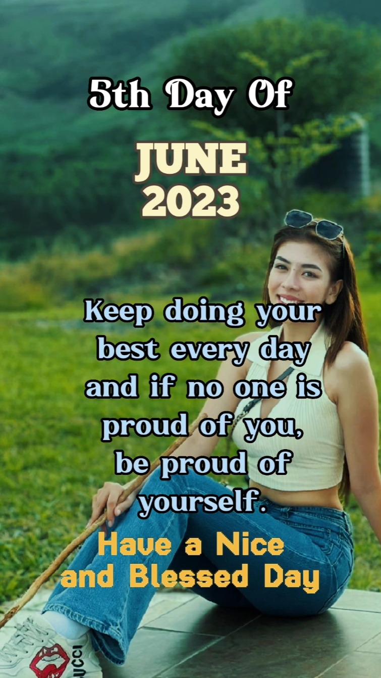 BE PROUD OF YOURSELF