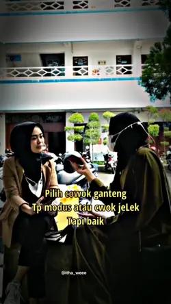 Pilih cowok ganteng