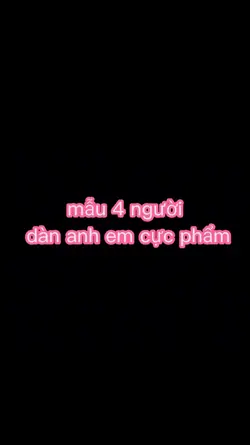 mẫu 4 người