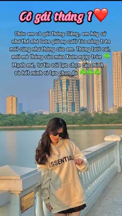 Chào cô gái tháng 1