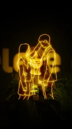 neon overlay