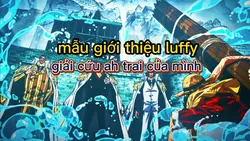 mẫu giới thiệu luffy
