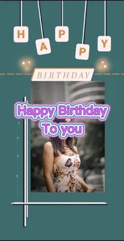 Birthday template