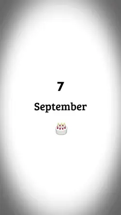 HBD 7 September 2022