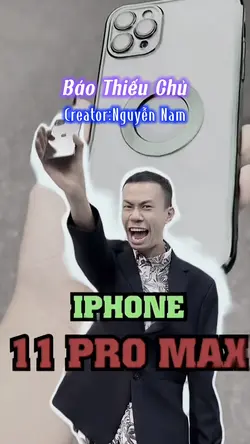 Báo iPhone 11ProMax