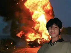 Fire background 
