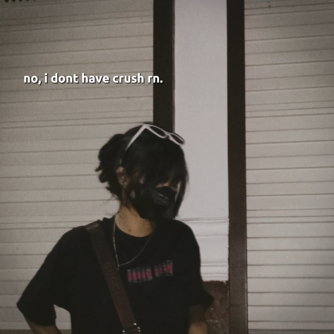 i dont have a crush 