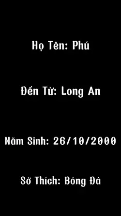Giới Thiệu Bản Thân