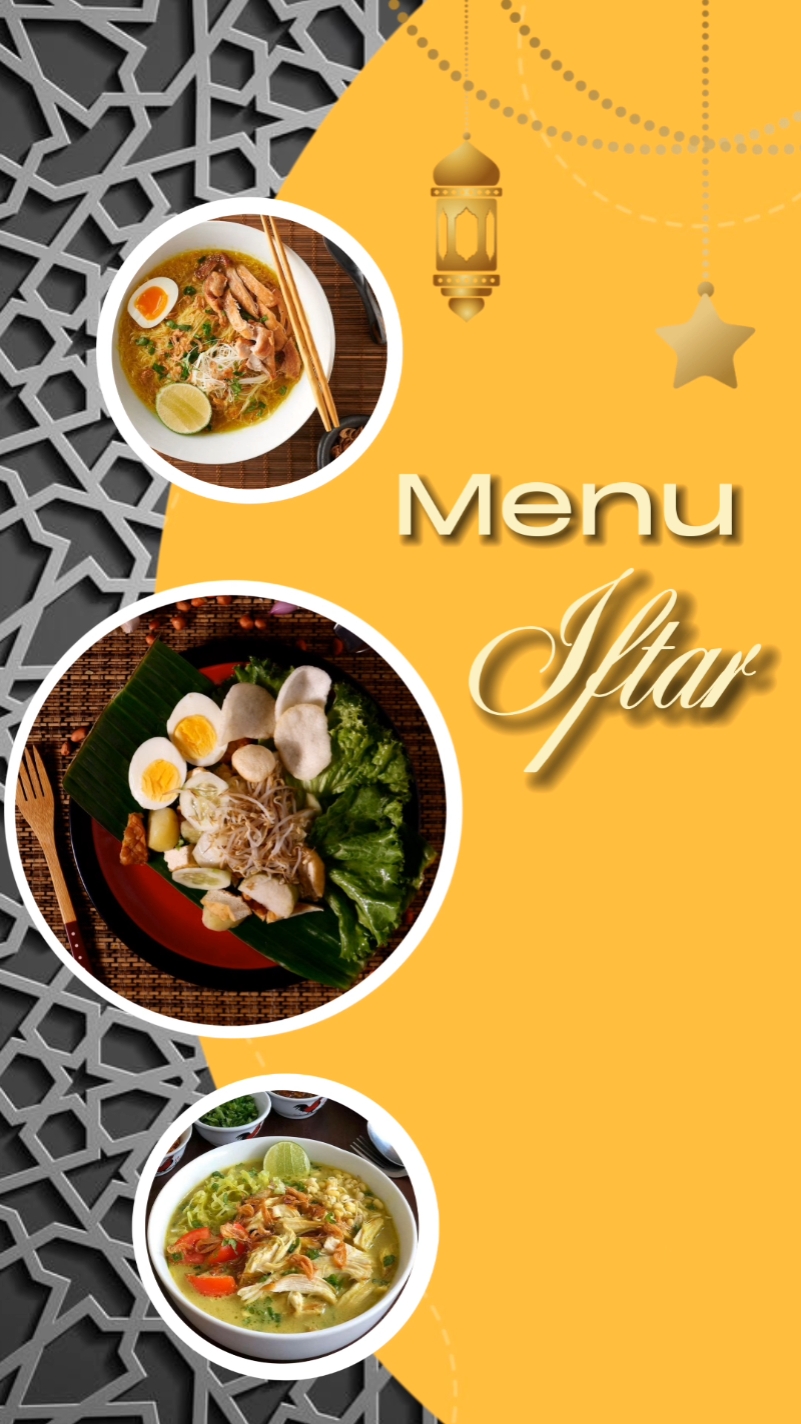 Menu Iftar