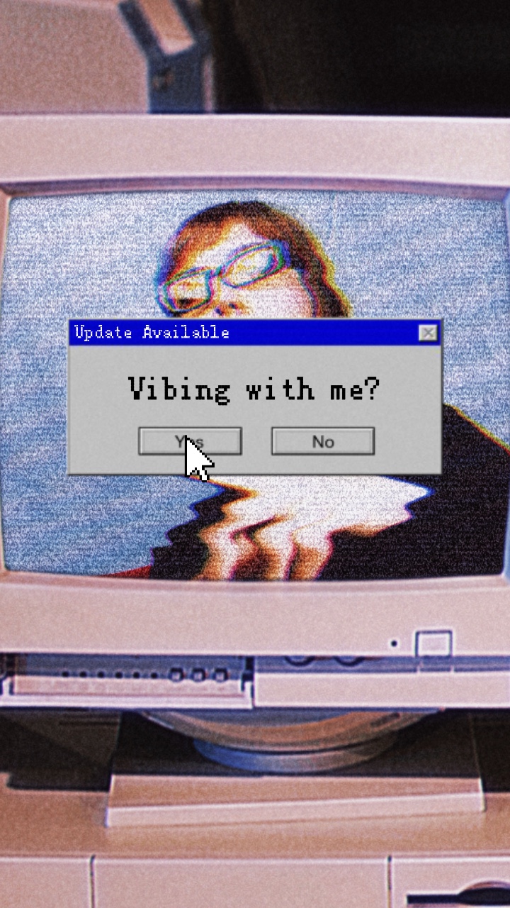 90s Computer Frame