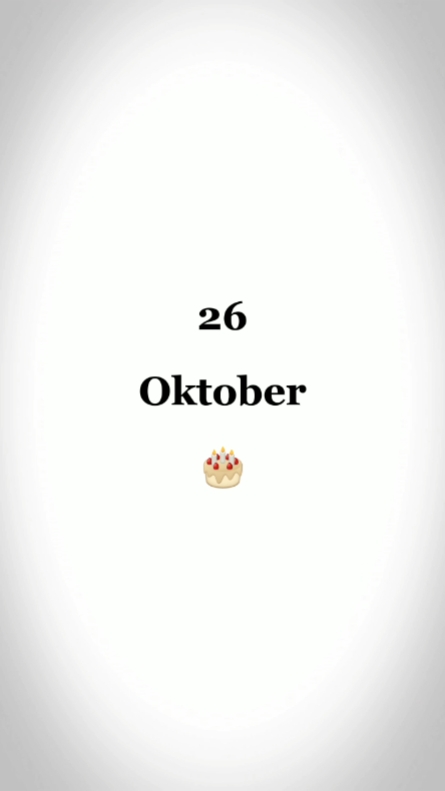 Hbd 26 Oktober