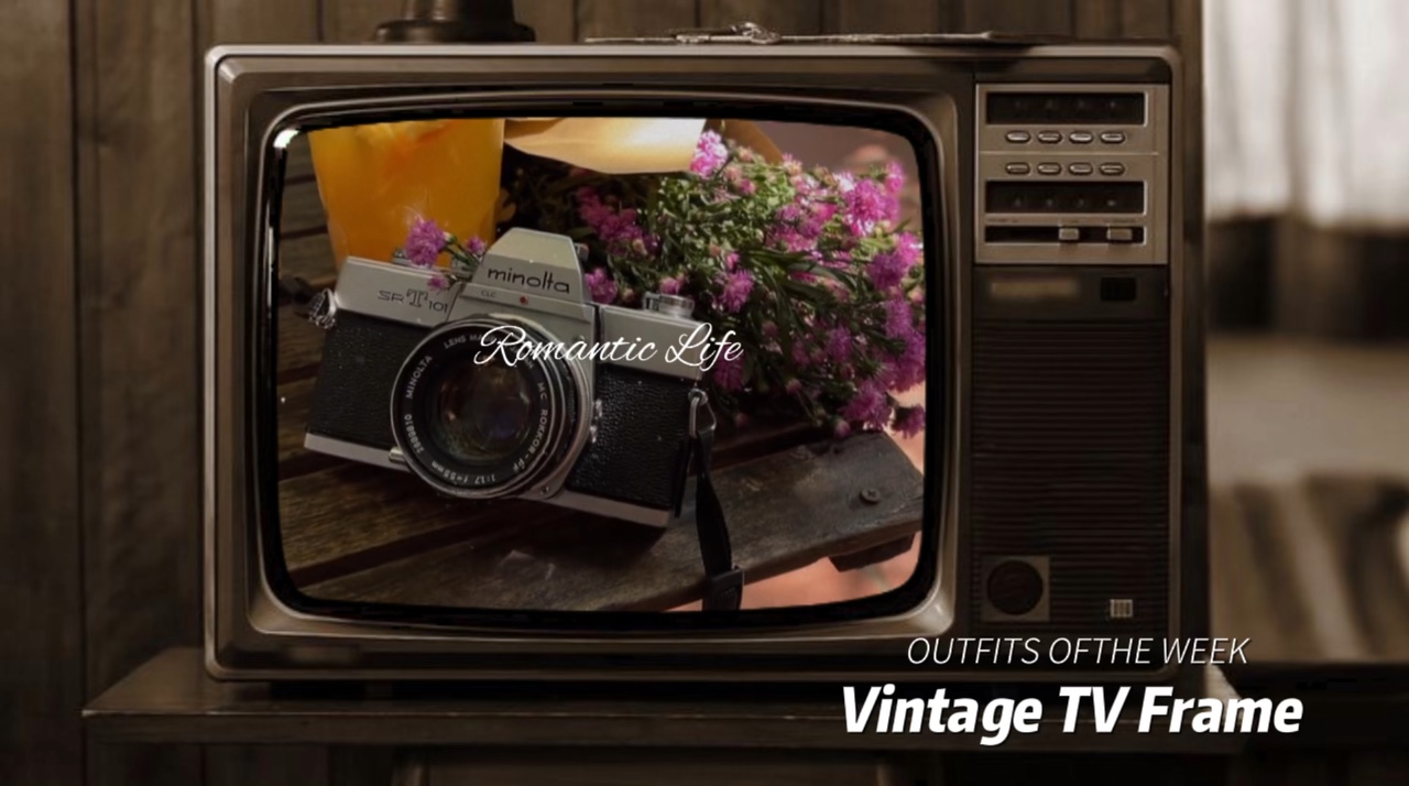 Khung Tv Vintage 