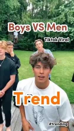 Trend Boys vs Men