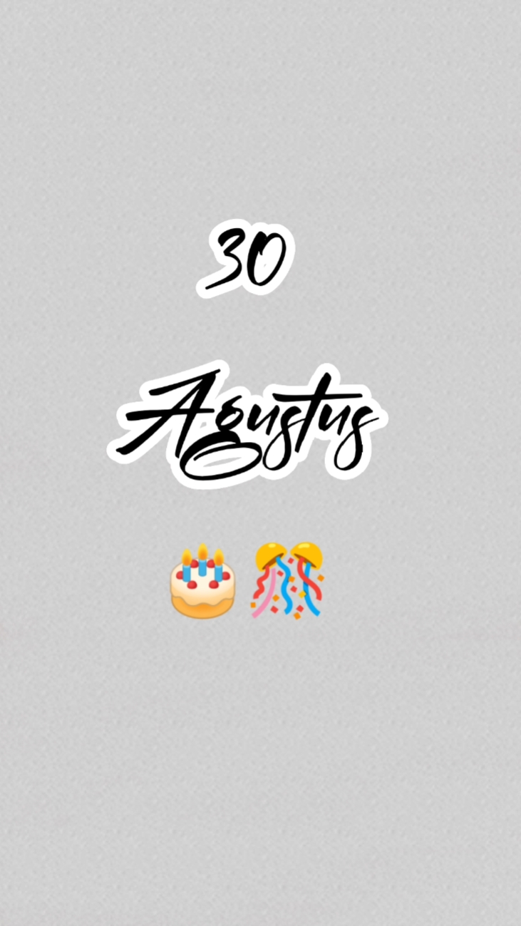 hbd 30 Agustus 