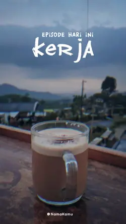 hari ini kerja