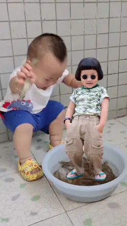 Trêu babe dễ thương