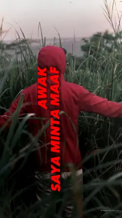 AWAK SAYA MINTA MAAF
