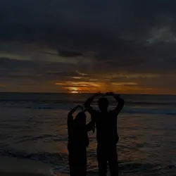 Trend di pantai 