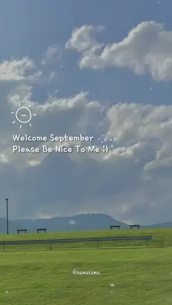 Welcome September