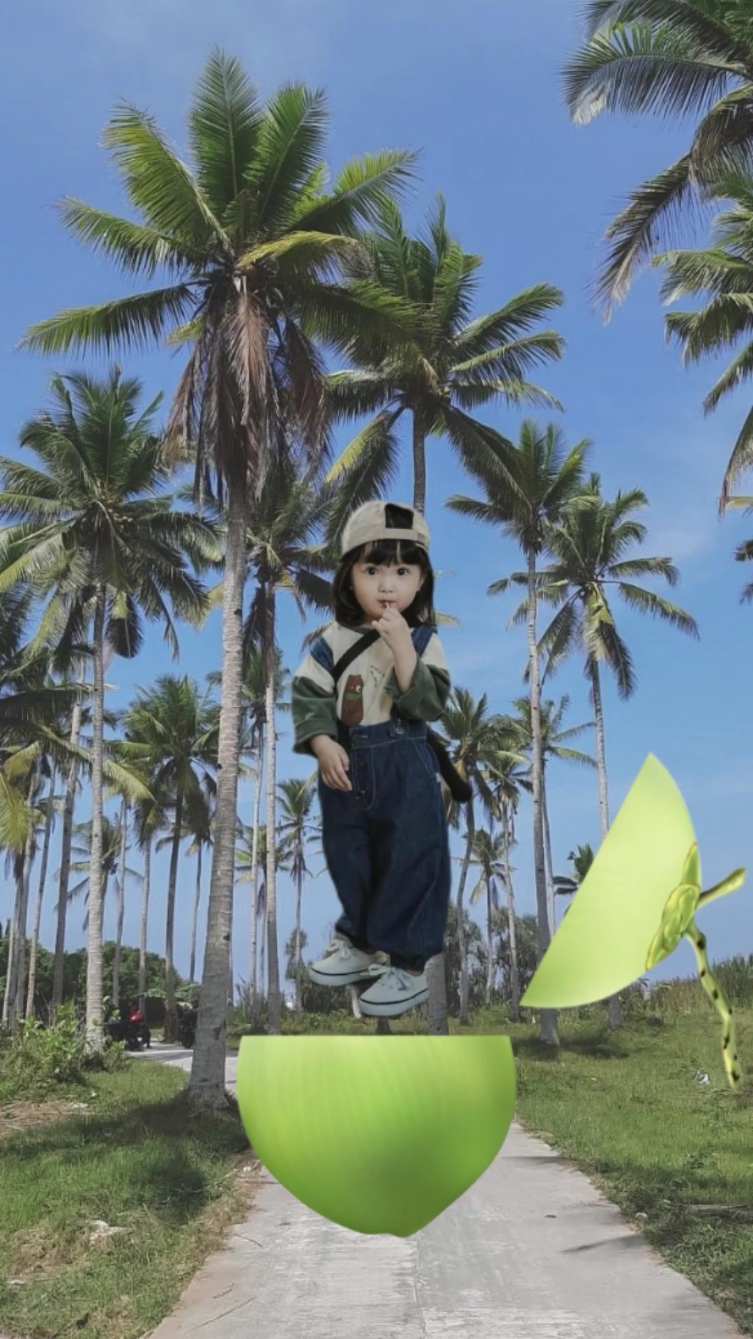 Bocil dari kelapa 