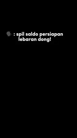 SPIL SALDO PERSIAPAN