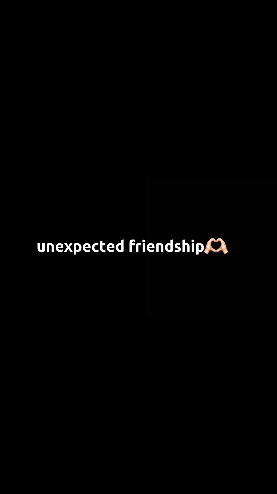 unexpectedfriendship
