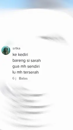 GUE MAH SENDIRI