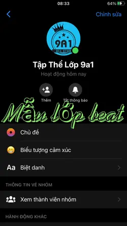 Mẫu lớp 
