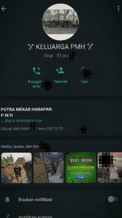 Trend grup wa