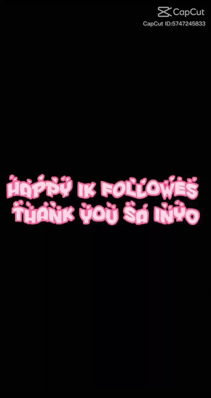 # Selamat 1k Pengikut