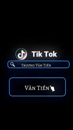 Mẫu khoe nick tiktok