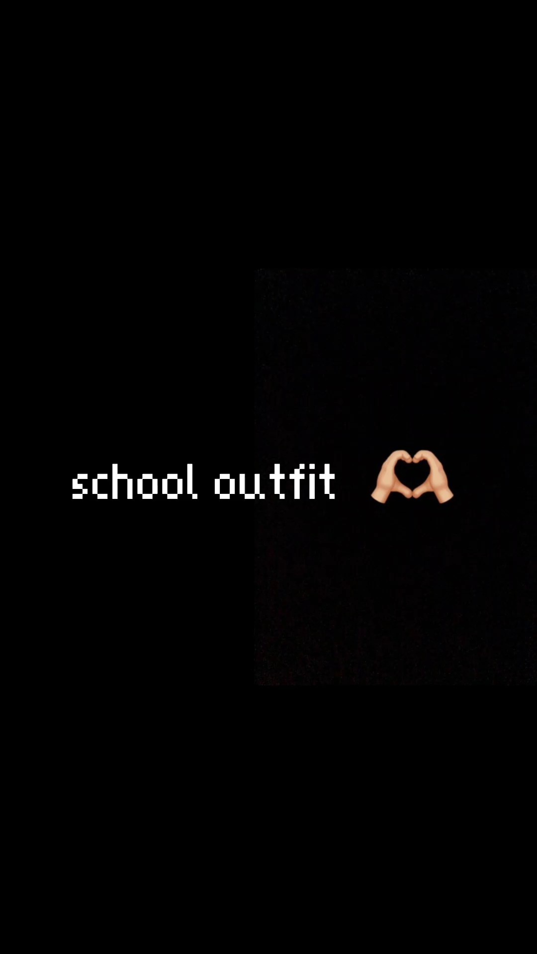TENUE SCOLAIRE