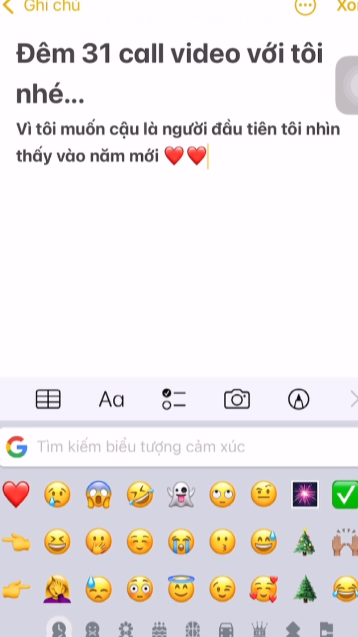 Mình llamada video nhé