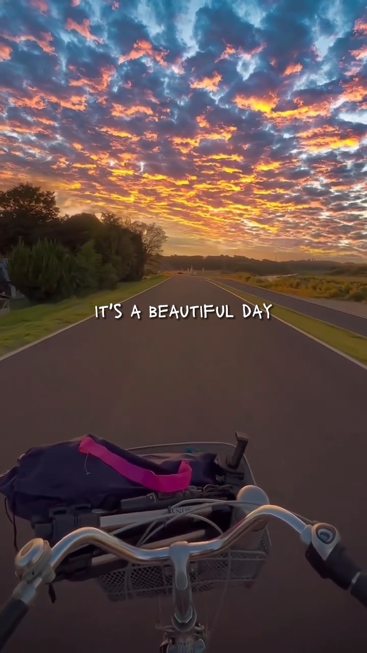 It's a beautiful day