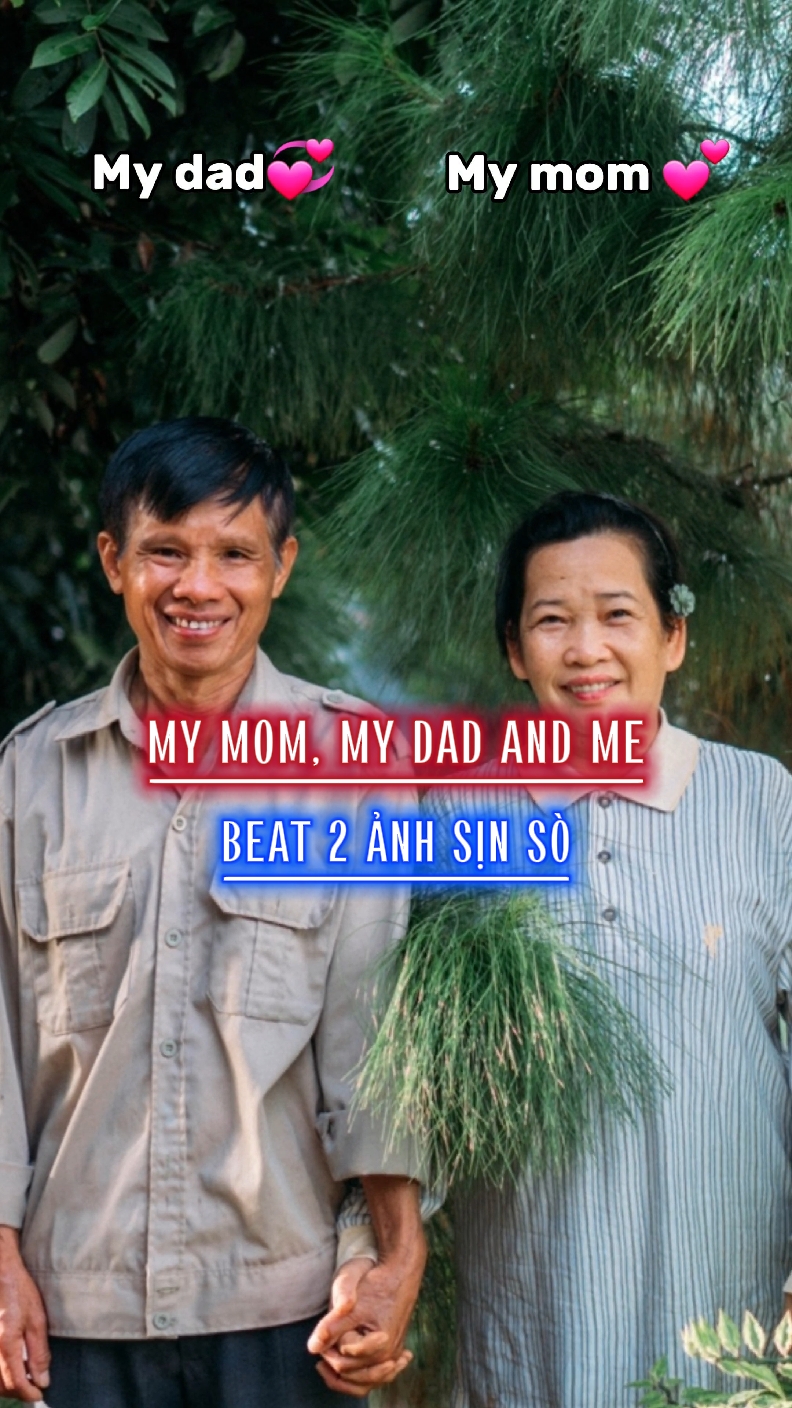 My mom my dad and me