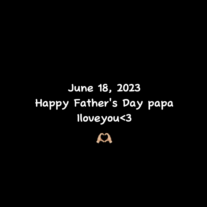 Happy father's day 
