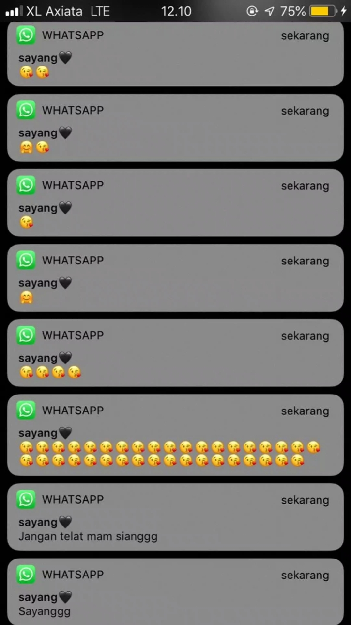 notification from u